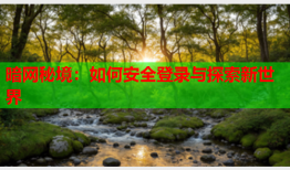 暗网秘境：如何安全登录与探索新世界