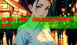 暗网407揭秘：隐藏在黑暗中的秘密世界