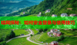 暗网探秘：如何安全登录与使用技巧