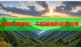 暗网深渊探秘：不可触碰的禁区真相