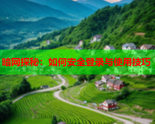 暗网探秘：如何安全登录与使用技巧