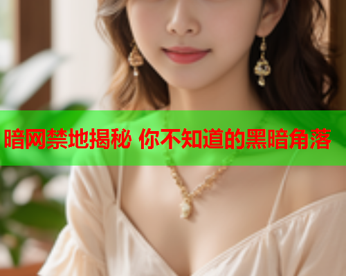 暗网禁地揭秘 你不知道的黑暗角落
