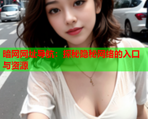 暗网网址导航：探秘隐秘网络的入口与资源