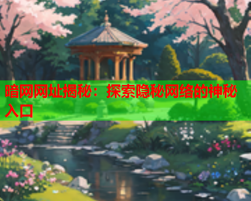 暗网网址揭秘：探索隐秘网络的神秘入口