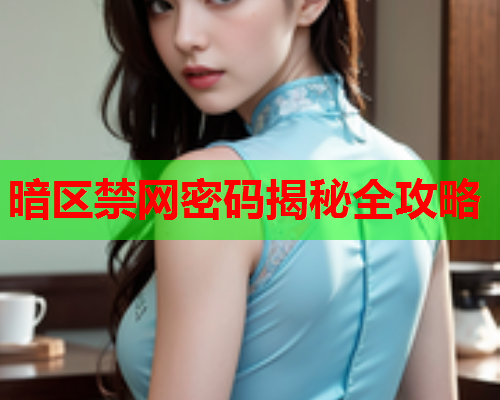 暗区禁网密码揭秘全攻略