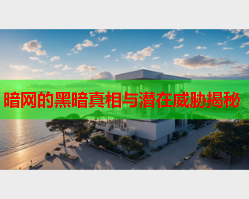 暗网的黑暗真相与潜在威胁揭秘